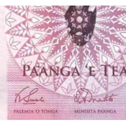 اسکناس 100 پانگا - پادشاهی تونگا 2008 سفارشی - توضیحات را ببینید