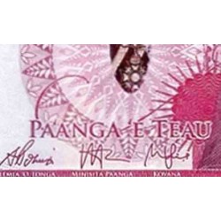 اسکناس 100 پانگا - پادشاهی تونگا 2015 سفارشی - توضیحات را ببینید