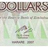 اسکناس 5 دلار - زیمباوه 2007