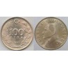 سکه 100 لیر - مس نیکل روی  - ترکیه 1987 غیر بانکی