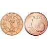 سکه 1 سنت یورو - مس روکش فولاد - اتریش 2004 غیر بانکی
