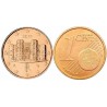 سکه 1 سنت یورو - مس روکش فولاد - ایتالیا 2011 غیر بانکی