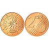 سکه 2 سنت یورو - مس روکش فولاد - اتریش 2011 غیر بانکی
