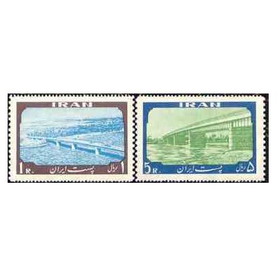 1096 - تمبر افتتاح پل خرمشهر  1338 تک