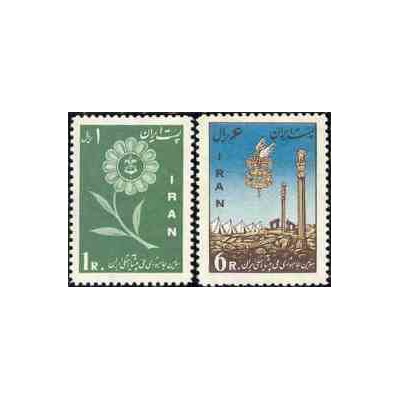 1106 - تمبر سومین جمهوری پیشاهنگی ایران 1339 تک