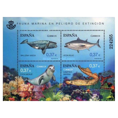 سونیرشیت حیات دریایی - گونه های در حال انقراض - اسپانیا 2013