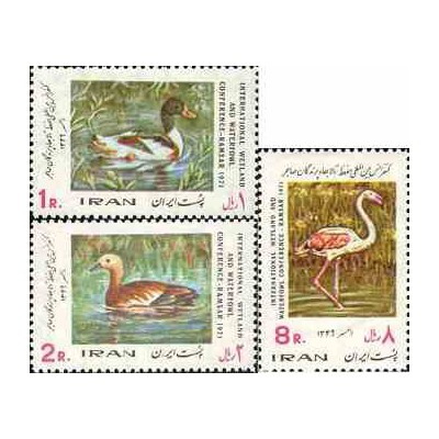 1523 - تمبر کنفرانس بین المللی حفظ پرندگان مهاجر 1349