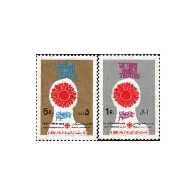1662 - تمبر جشن هنر شیراز (6) 1352