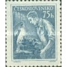 1 عدد  تمبر سری پستی - مشاغل - 75H - چک اسلواکی 1954