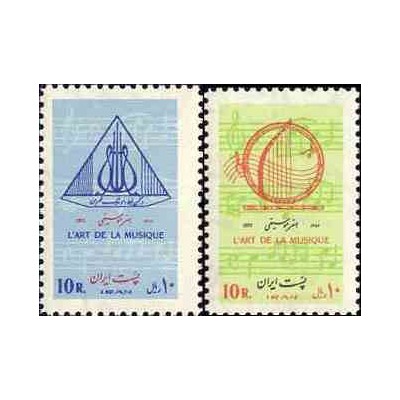 1689 - تمبر تجلیل از هنر و موسیقی 1352