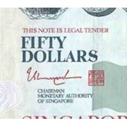 اسکناس 50 دلار - سنگاپور 2018 سفارشی - توضیحات را ببینید