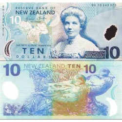 اسکناس پلیمر 10 دلار - نیوزلند 2013 سفارشی - توضیحات را ببینید