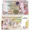 اسکناس 20 پوند - یادبود شصتمین سالگرد سلطنت ملکه - گورنزی 2012