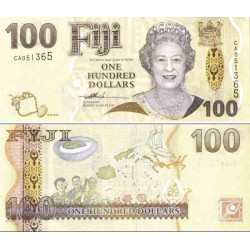 اسکناس 100 دلار - فیجی 2007 سفارشی - تماس بگیرید