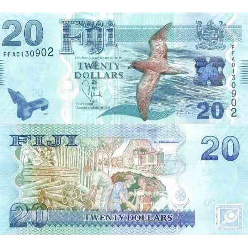 اسکناس 20 دلار - فیجی 2012 سفارشی اسکناس 20 دلار - فیجی 2012 سفارشی