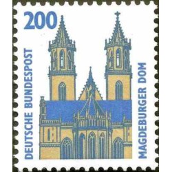 1 عدد تمبر سری پستی چشم اندازها - 200 فنیک - جمهوری فدرال آلمان 1993