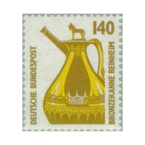 1 عدد تمبر سری پستی چشم اندازها - 140 فنیک - جمهوری فدرال آلمان 1989