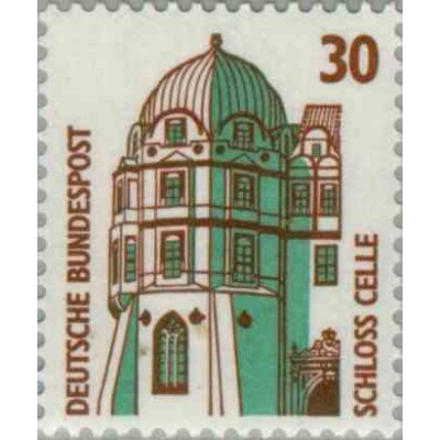 1 عدد تمبر سری پستی چشم اندازها - 30 فنیک - جمهوری فدرال آلمان 1987