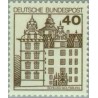 1 عدد تمبر سری پستی کاخها و قلعه ها - 40 فنیک  - جمهوری فدرال آلمان 1980