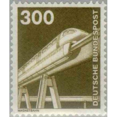 1 عدد تمبر سری پستی صنعت و فن  - 300 فنیک  - جمهوری فدرال آلمان 1982