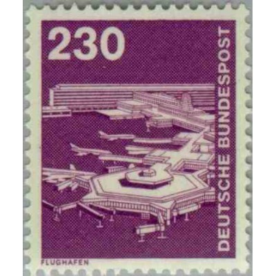1 عدد تمبر سری پستی صنعت و فن  - 230 فنیک  - جمهوری فدرال آلمان 1978