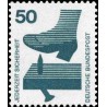 1 عدد تمبر سری پستی اطلاعات راجع به حوادث - 50 فنیک  - جمهوری فدرال آلمان 1971