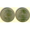 سکه 2 بات - آلومینیم برنز - پرتره  شاه راما نهم - تایلند 2017 غیر بانکی