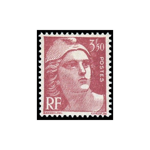 1 عدد  تمبر سری پستی - 3.5F - فرانسه 1947