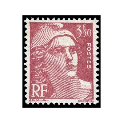 1 عدد  تمبر سری پستی - 3.5F - فرانسه 1947