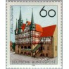 1 عدد تمبر 750مین سالگرد سالن اجتماعات شهرداری در دودراشتاد - جمهوری فدرال آلمان 1984