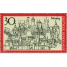 1 عدد تمبر شهر نورنبرگ - جمهوری فدرال آلمان 1971