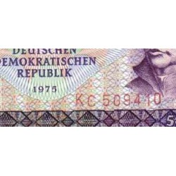اسکناس 5 مارک - جمهوری دموکراتیک آلمان 1975 سفارشی