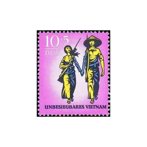 1 عدد تمبر ویتنام  - جمهوری دموکراتیک آلمان 1969