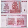 اسکناس پنج میلیارد دلاری - 5.000.000.000 دلاری - زیمباوه 2008
