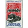 1 عدد  تمبر موزه های فنی مولهاوس  - فرانسه 1986