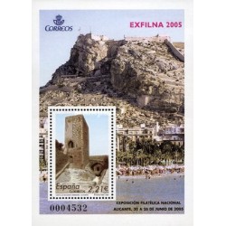سونیرشیتنمایشگاه ملی تمبر "EXFILNA" - اسپانیا 2005 ارزش روی شیت 2.21  یورو
