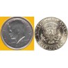 سکه نیم دلاری - نیکل مس - آمریکا 1971 غیربانکی