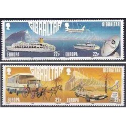 4 عدد تمبر مشترک اروپا - Europa Cept  - حمل و نقل و ارتباطات - جبل الطارق 1988 قیمت 7.7 دلار