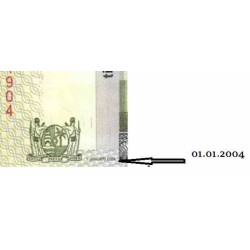اسکناس 10 دلار - سورینام 2004 تاریخ 1 ژانویه