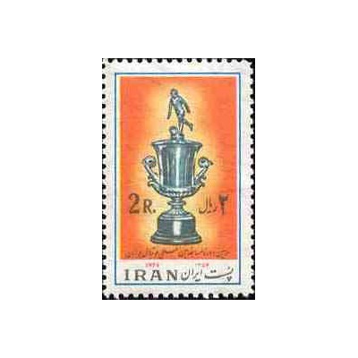 1827 - تمبر مسابقات بین المللی فوتبال جوانان 1353
