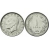 سکه 1 لیر - آلیاژ Acmonital- ترکیه 1974 غیر بانکی