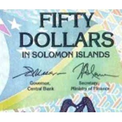 اسکناس پلیمر 50 دلار - جزایر سلیمان 2017