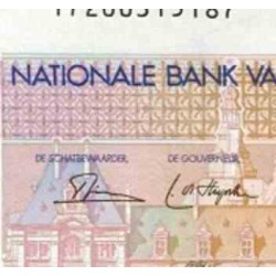 اسکناس 100 فرانک - بلژیک 1982 امضا در جلو و پشت