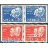 2 جفت تمبر برندگان جایزه نوبل - جفت بوکلت - سوئد 1965