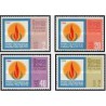 4 عدد تمبر سال بین المللی حقوق بشر - سریلانکا 1968