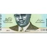 اسکناس 100 دلار - لیبریا 2011 عبارت پشت بانک مرکزی لیبریا - با لیبل CBL که مورب قابل مشاهده است