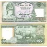 اسکناس 100 روپیه - نپال 1990سفارشی - توضیحات را ببینید