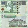 اسکناس 10 دینار - تصویر عمر مختار - لیبی 2004 سری 6