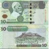 اسکناس 10 دینار - تصویر عمر مختار - لیبی 2004 سری 6