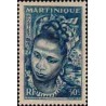 1 عدد تمبر سری پستی - 30 سنت - مارتینیک 1947 با شارنیه